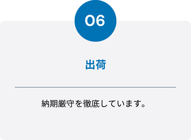 6,出荷