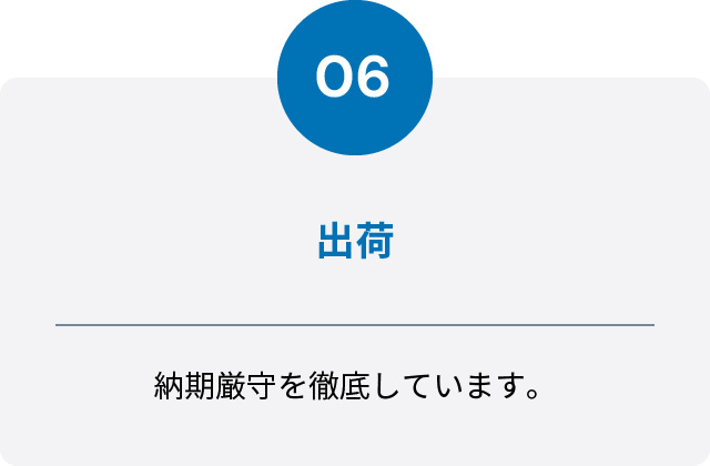 6,出荷